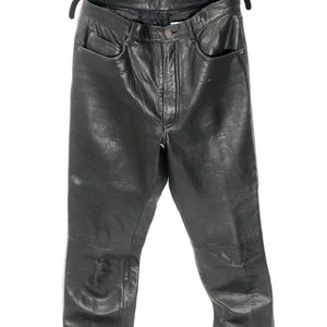 Neiman Marcus genuine leather pants